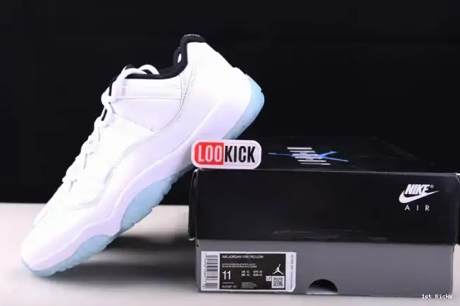 1st Kicks Shoes Blue AV2187-117 Air Low Legend Jordan 11 0622